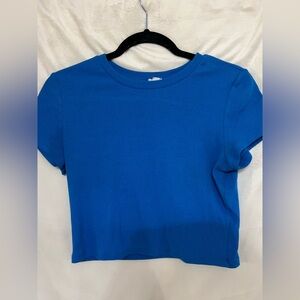 Garage Vibrant Blue Short Sleeve Tee
